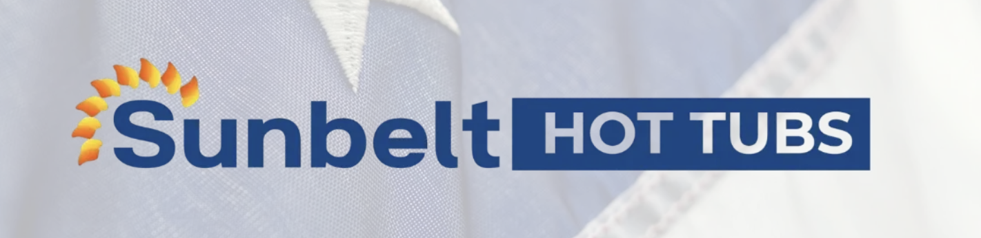 Sunbelt Hot Tubs logo embroidered on team apparel